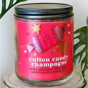 Bath & Body Works “Cotton Candy Champagne” Mason Jar Candle